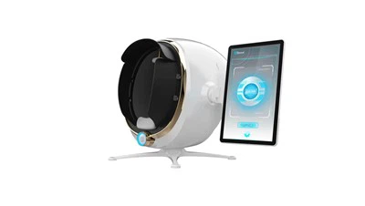 Tragbares Hautanalysegerät mit Kamera